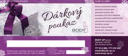 Dárkový poukaz | Dárkové poukazy - Body UP