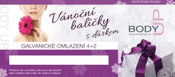 Galvanické omlazení 4+2 | Dárkové poukazy - Body UP